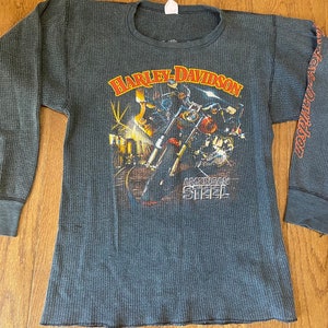 1988 Harley Davidson Pocket Tee - Etsy