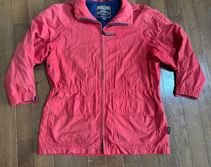 Vintage 90s Pacific Trail Red Faded Jacket
