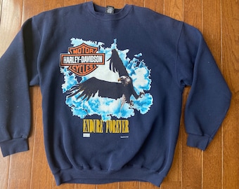 1990's Harley Davidson Endure Forever Sweatshirt
