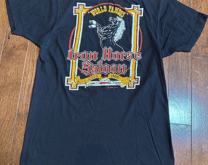 1988 Iron Horse Saloon Bike Week Tee
