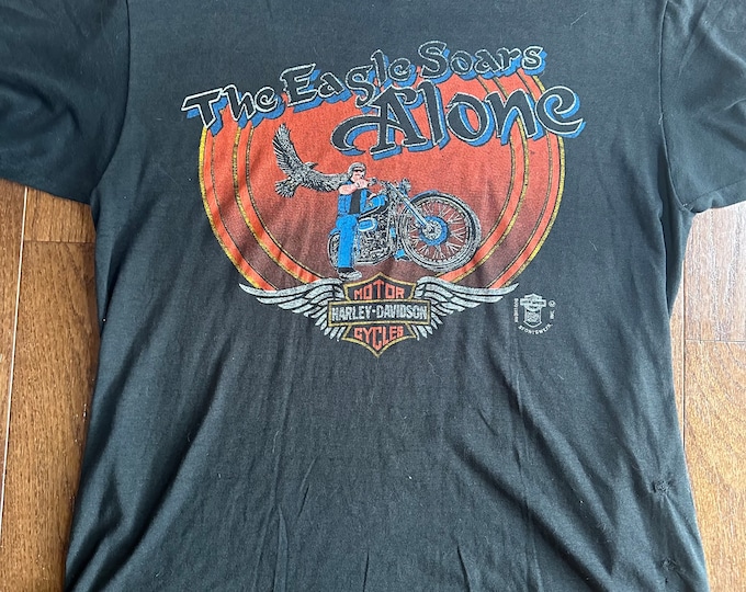 80's The Eagle Soars Alone HD Tee