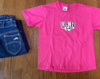2002 Blink 182 Pop Disaster Pink Tee