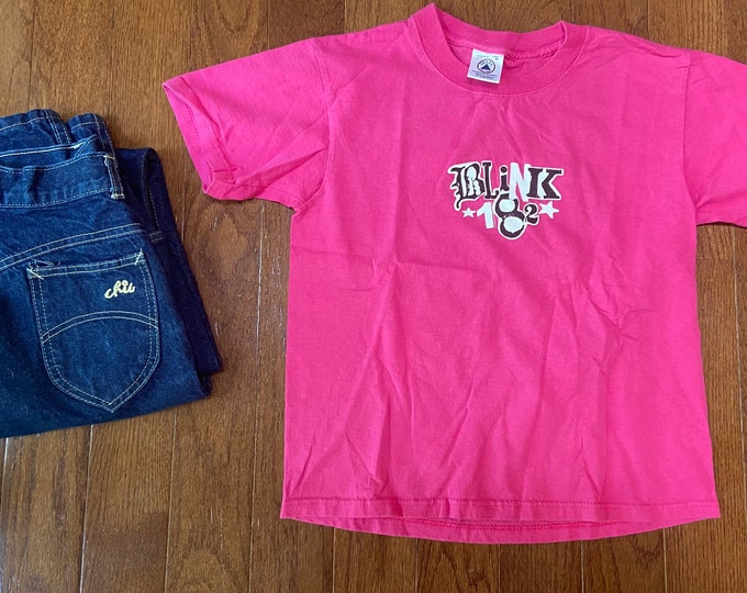 2002 Blink 182 Pop Disaster Pink Tee