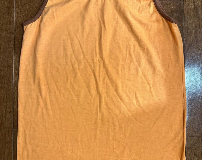 1970s Single Stitch Ringer Tank