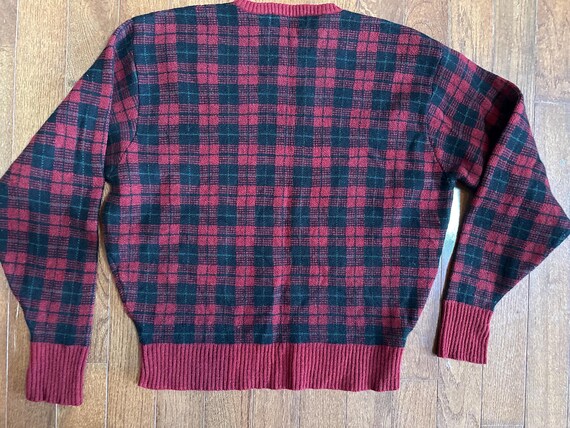 1990s Polo by Ralph Lauren Wool Plaid Shirt - image 4