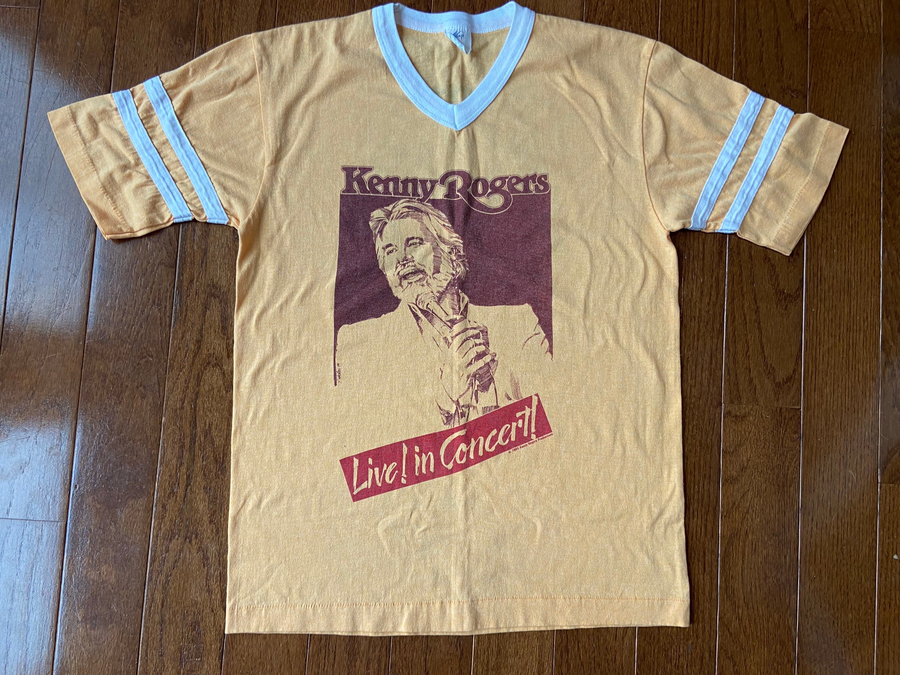 1984 Kenny Rogers Live in Concert Tee 