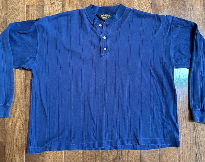 Vintage 1990s Eddie Bauer Heavyweight Henley