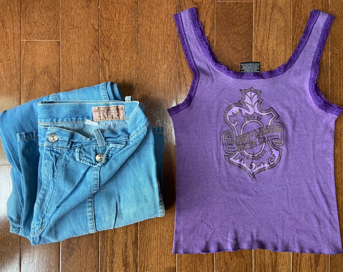 1989 Purple Biker Tank