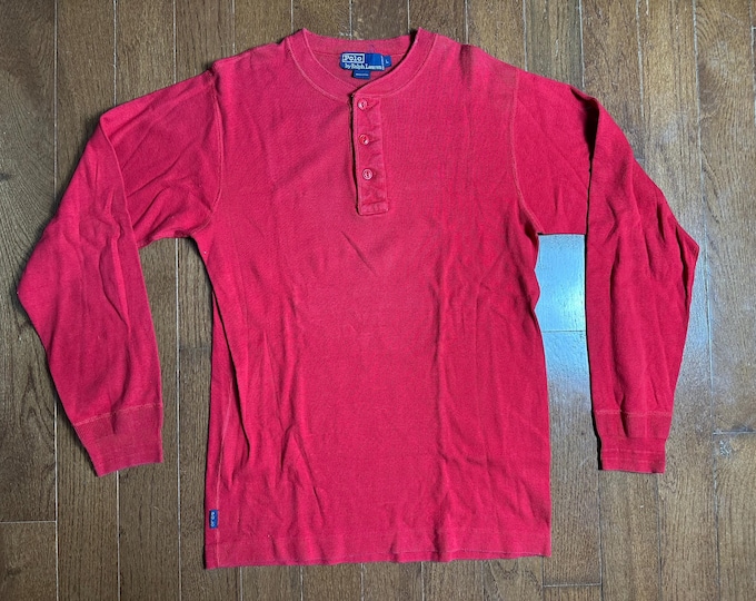 Vintage Ralph Lauren Cotton Henley