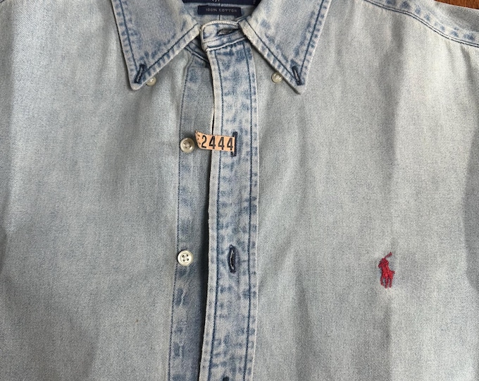 Vintage Ralph Lauren Denim Button Down