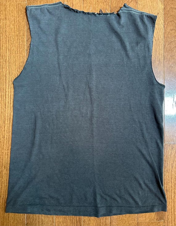 1970s Thrashed “Put your ass on some class” tee - image 5