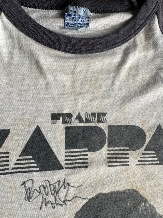 1980 Signed Frank Zappa Raglan - image 4