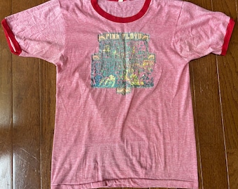 Thrashed Pink Floyd Ringer T-shirt