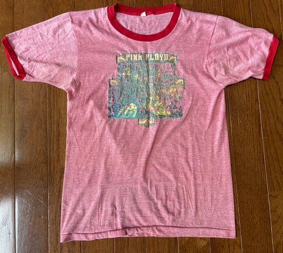 Pink floyd t shirt etsy hotsell