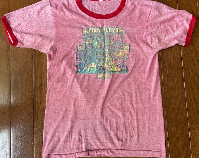 Thrashed Pink Floyd Ringer T-shirt