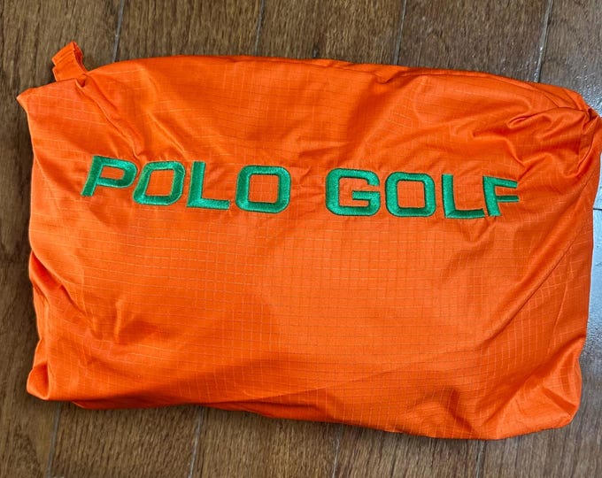 Y2K Polo Golf Ralph Lauren Packable Windbreaker Jacket
