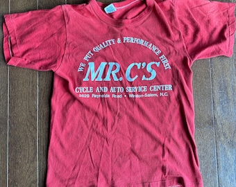 1970s Mr. C's Cycle Shop T-shirt