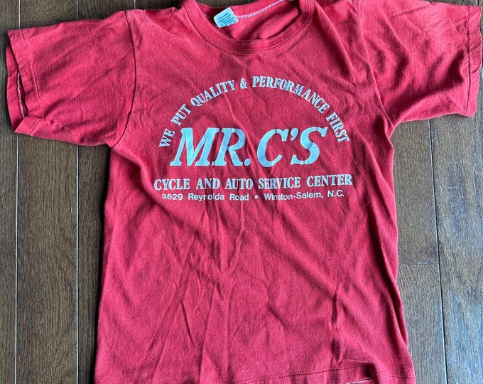 1970s Mr. C's Cycle Shop T-shirt