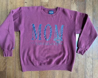 Vintage 1990s Jansport Crewneck Sweatshirt - Illinois State University “Mom”