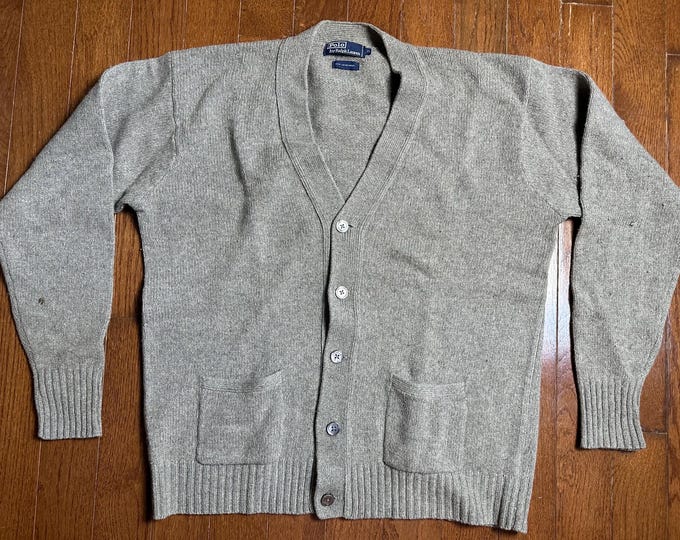 Vintage Polo Ralph Lauren Lambswool Cardigan