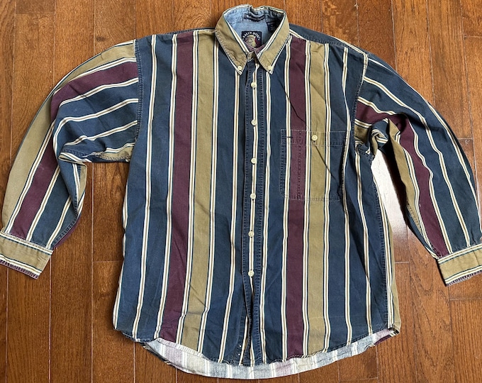 Vintage 90s Salty Dog Gant Button Down Shirt Medium