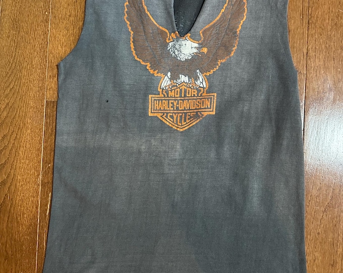 1970s Harley Davidson Tank