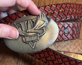 Vintage Winston Leather Belt