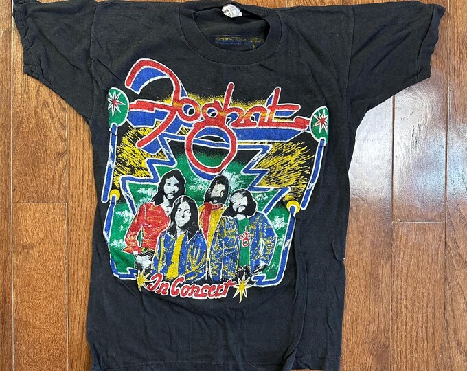 1980s Foghat Pat Travers Band Tee
