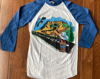 1983 Alabama Raglan