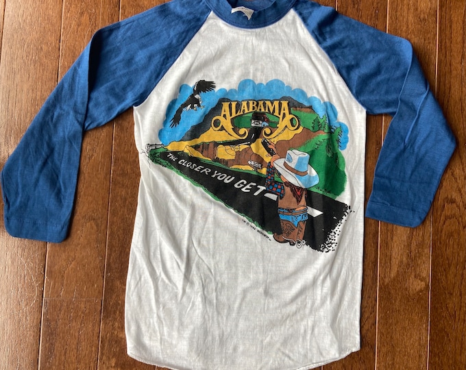 1983 Alabama Raglan