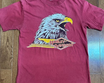 1983 Harley Davidson Eagle Graphic Tee