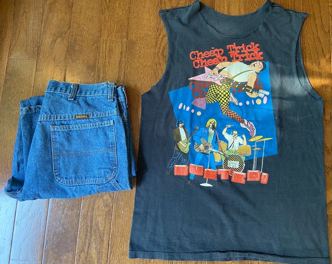 1990 Cheap Trick Busted Tour Tee