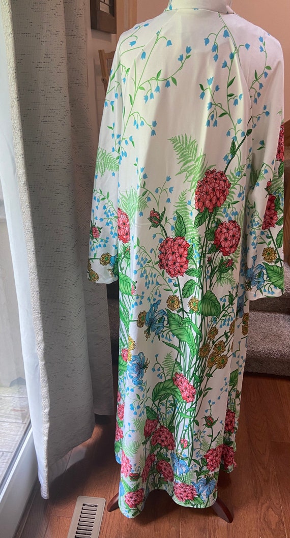 1960's Floral Montgomery Ward Housecoat - Gem