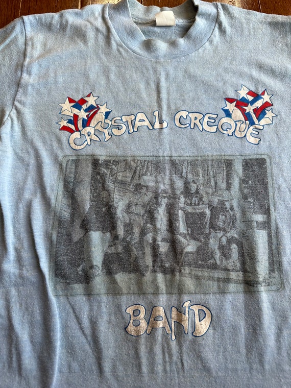 1970's Crystal Creque Band Tee - image 2