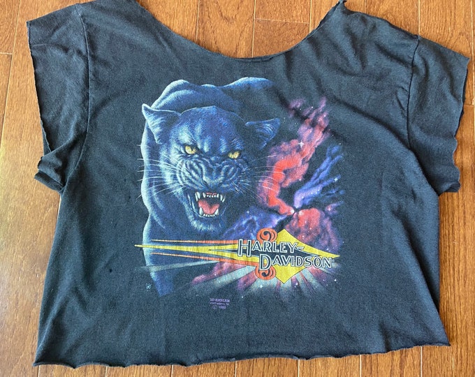 1990 3D Emblem Harley Davidson Tee