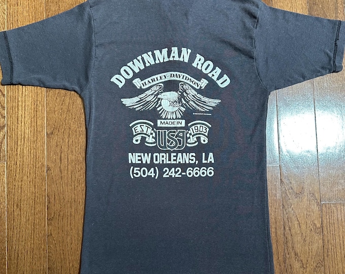 1982 Old Time Pride 666 Harley Davidson Henley