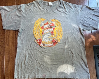 Vintage Harley Davidson Motorcycles Tee – Thrashed & Butter Soft