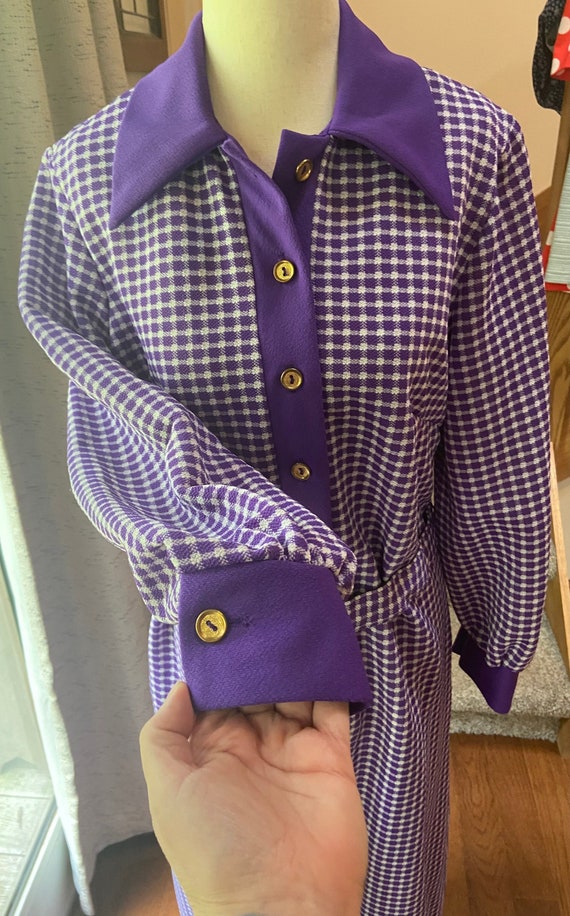 1960's Purple Daphne Dress - image 1
