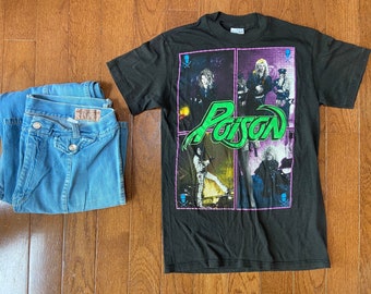 1988 Poison Open Up and Say Ahhh Tour Tee
