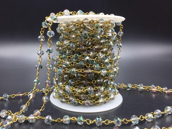 Glass bead chain best sale
