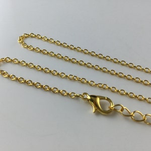 Gold Chain Necklace 2.5mm X 2mm Oval Links Chain Whole Sale - Etsy