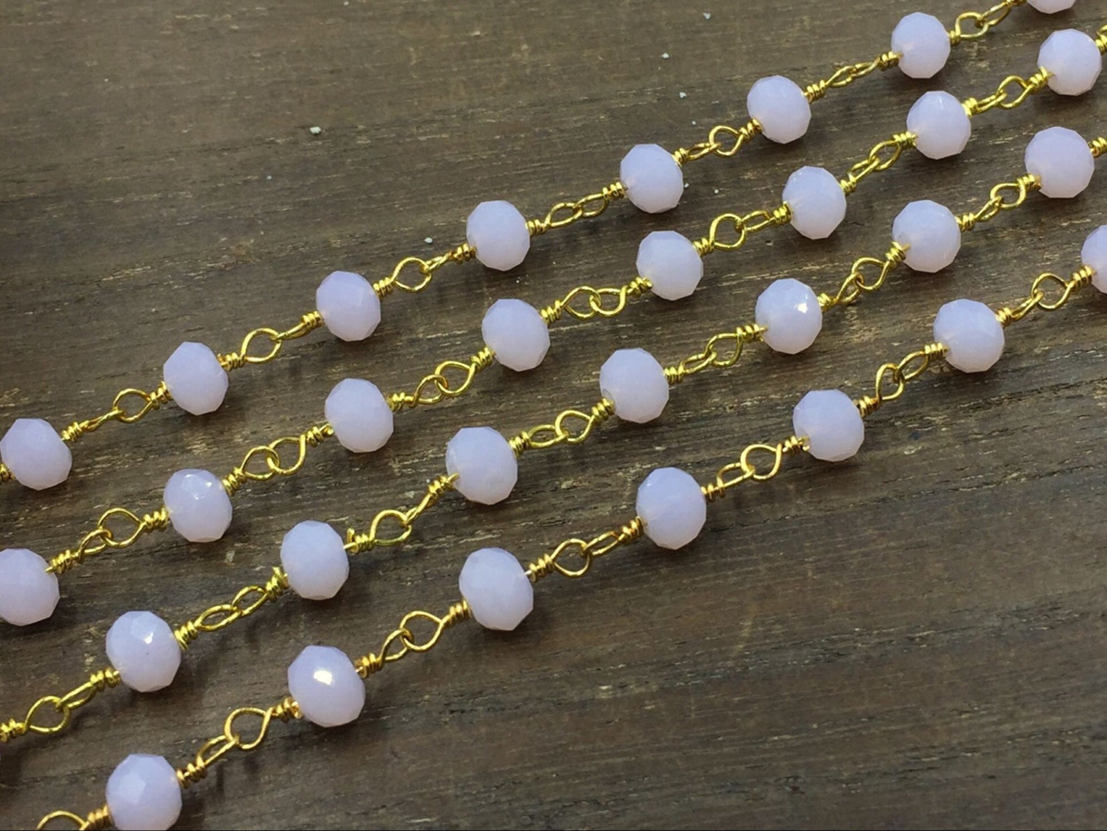 Rose quartz chain Clearance
