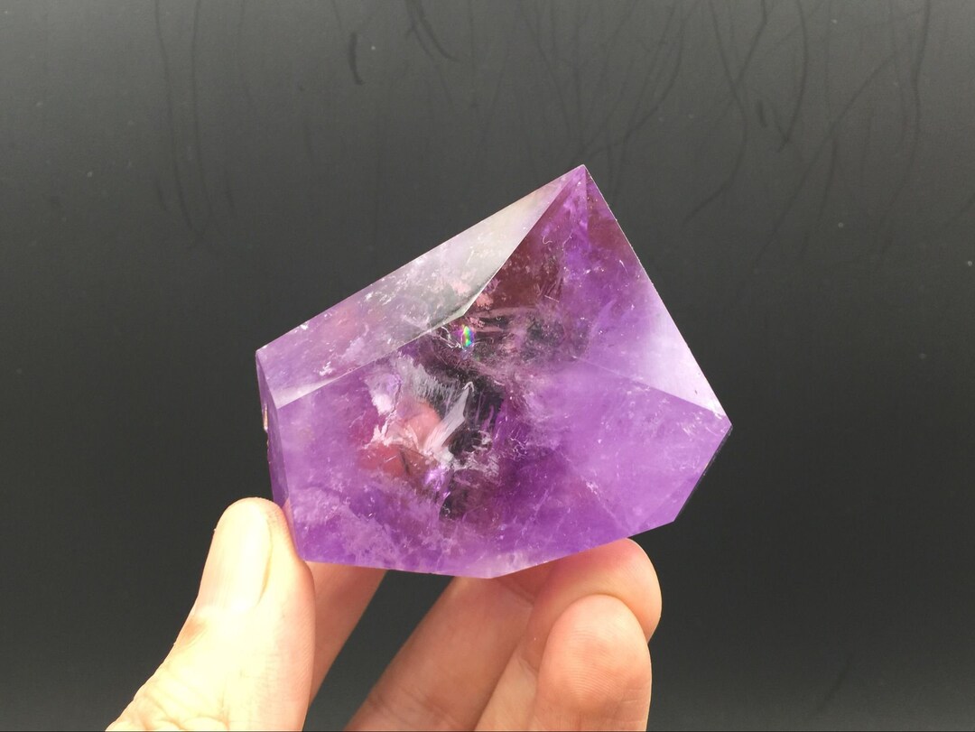 Amethyst Crystal Point Tower Purple Amethyst Point Standing Point ...