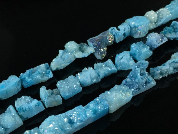 Blue drusy clearance
