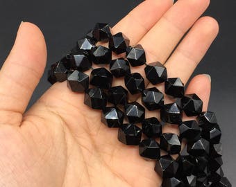 4 mm Square Cube pequeñas piedras preciosas naturales para granos flojos joyería haciendo Strand 15"