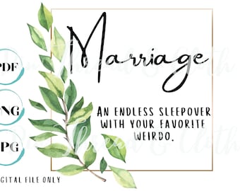 Matrimonio: Una pijamada interminable con tu signo favorito, PNG, JPG y PDF digitales, archivo para Cricut, descargas de diseños de sublimación