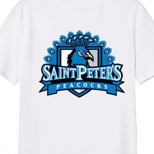 Vintage Saint Peters Peacock's Logo T-Shirt, St Peters 2022 March Madness Shirt