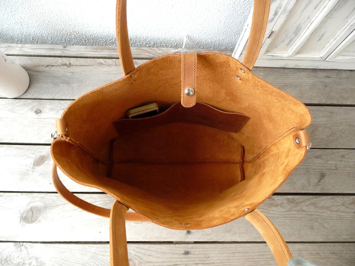 Leather Tote Large Leather Tote Big Leather Tote Leather - Etsy