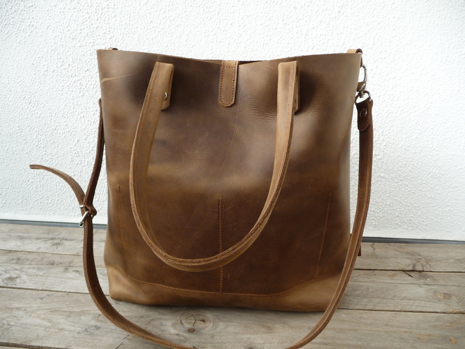 Leather Bag Large Leather Bag Big Leather Bag Leather Bag Etsy