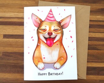 Happy Chihuahua Etsy